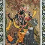 Radha Krishna (Black)